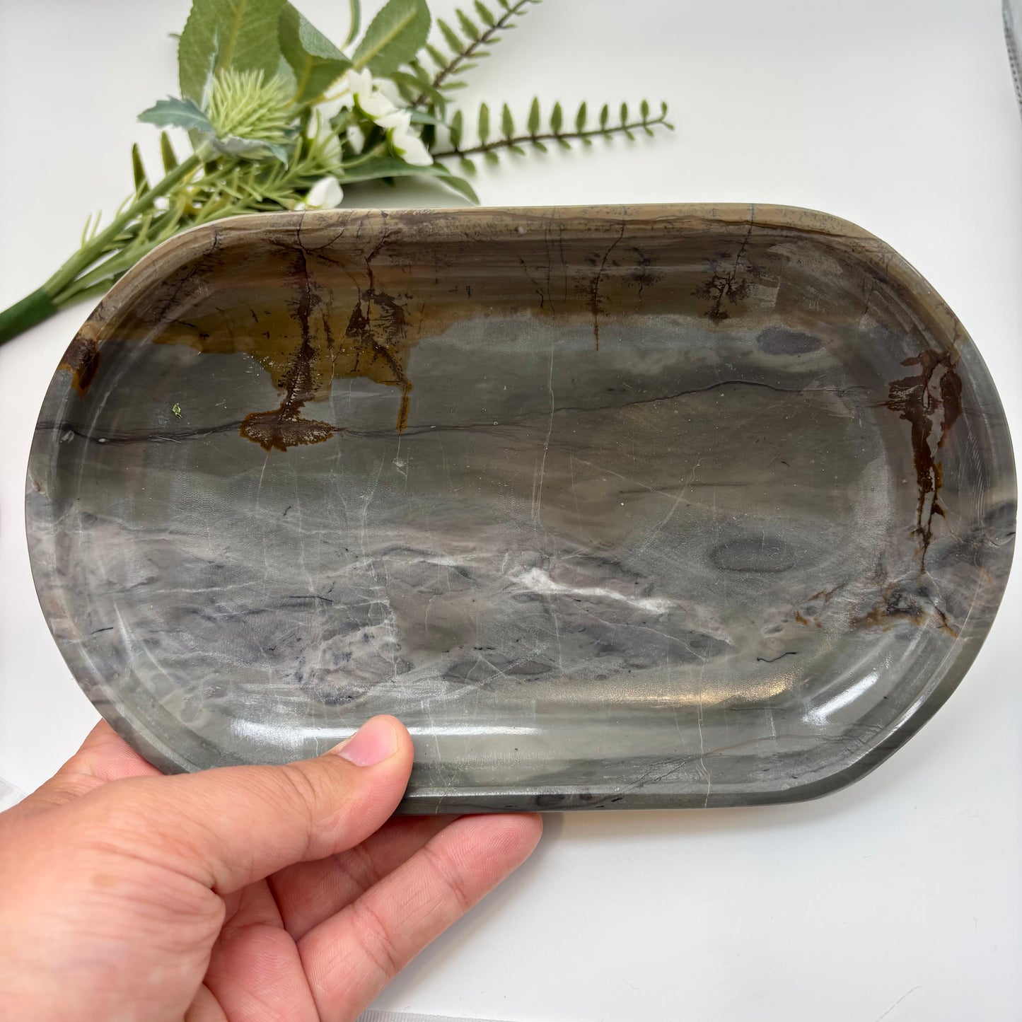 Picture Jasper Decorative Plates
