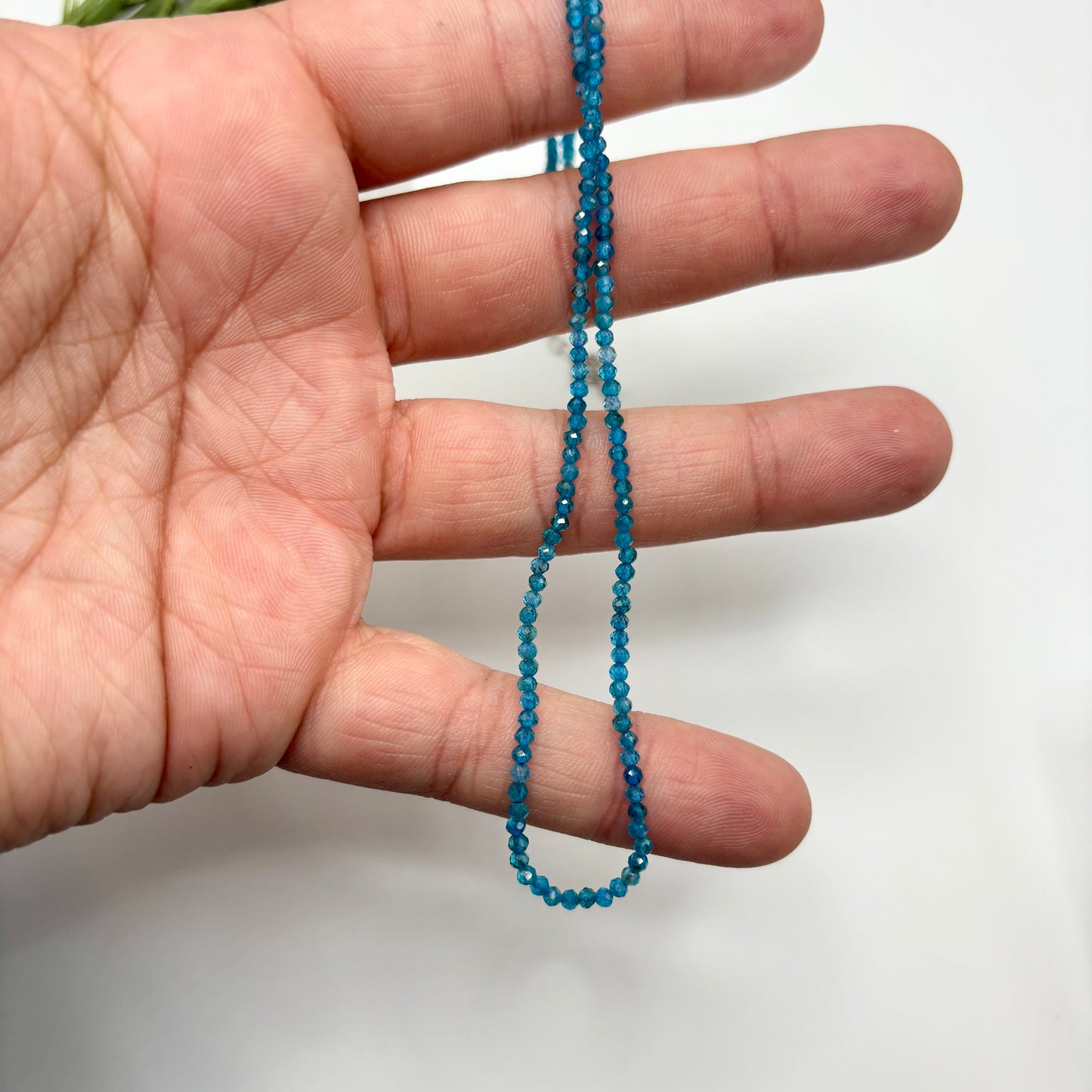 Faceted Apatite Necklace