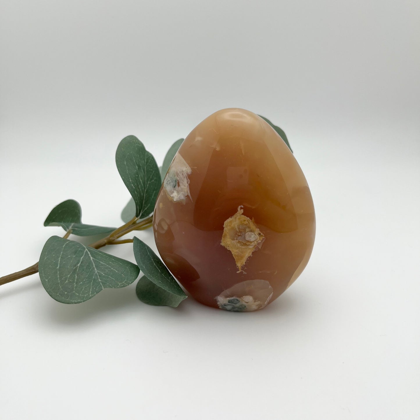 Orange Flower Agate Freeform
