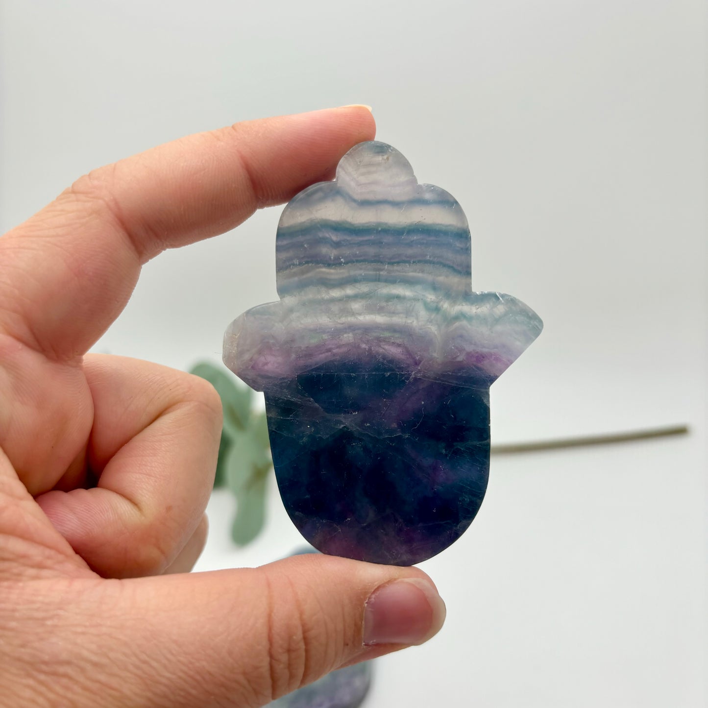 Fluorite Hamsas