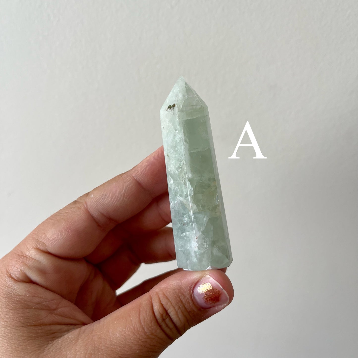 Icy Green Fluorite Towers