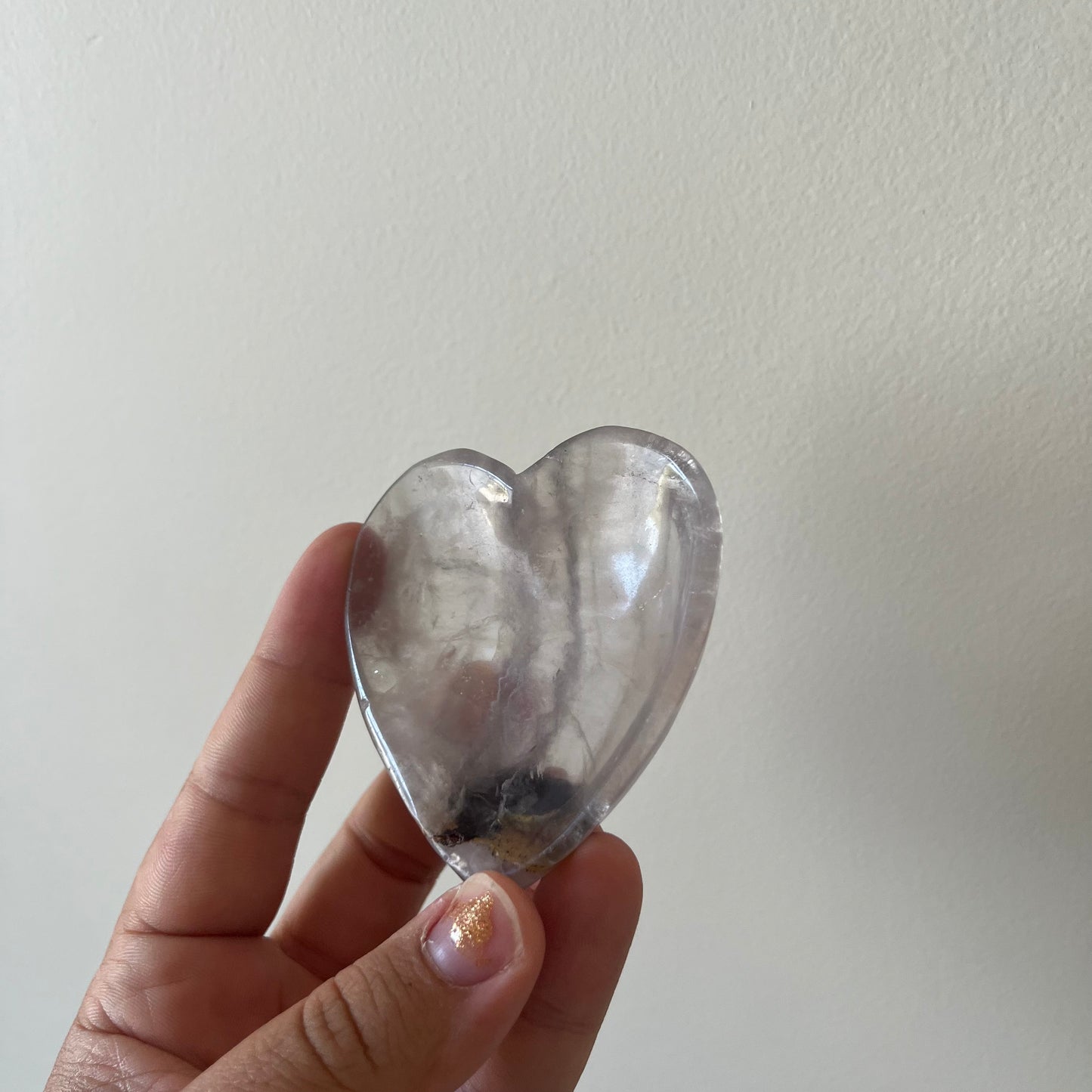 Webbed Fluorite Heart Bowls