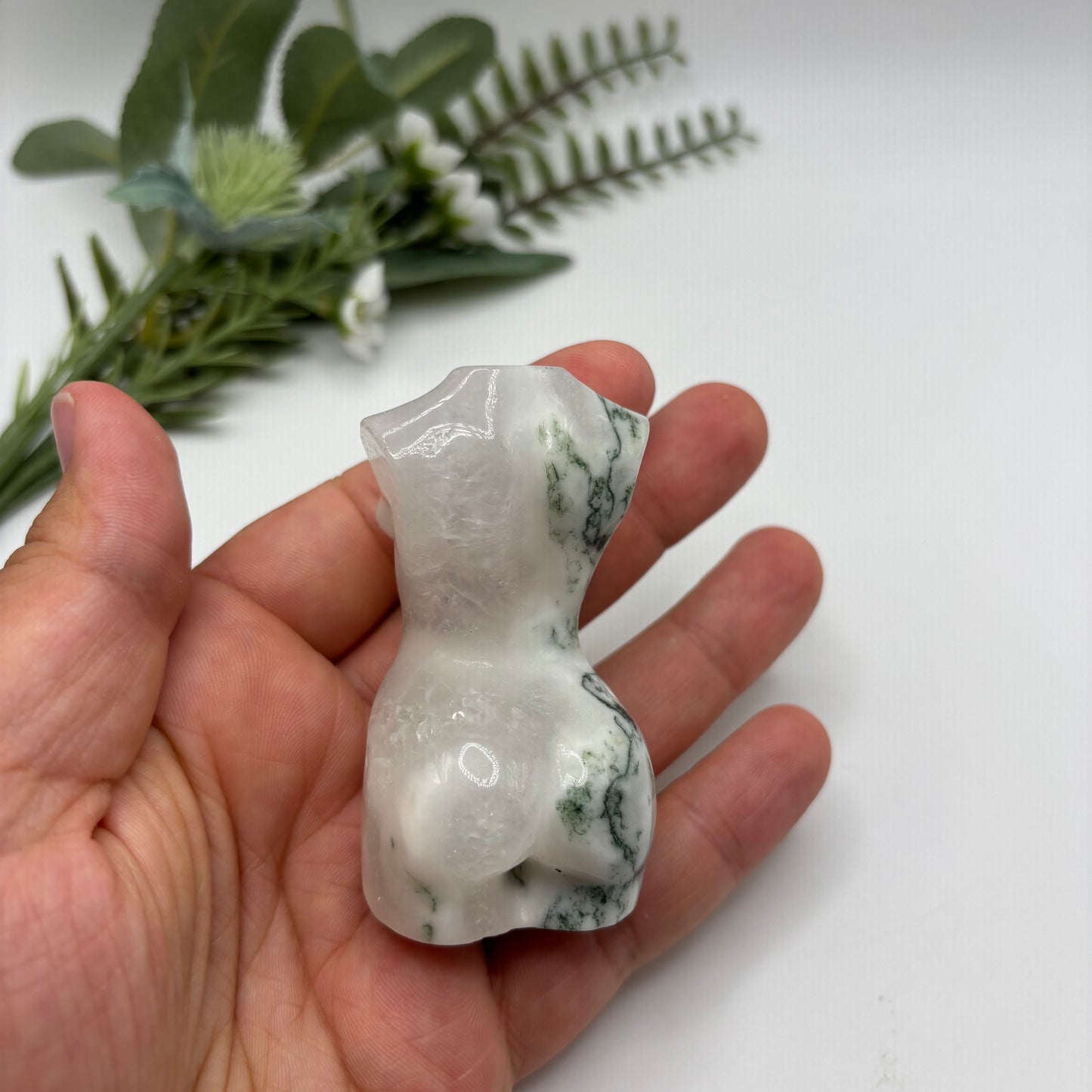 Tree Agate Goddess