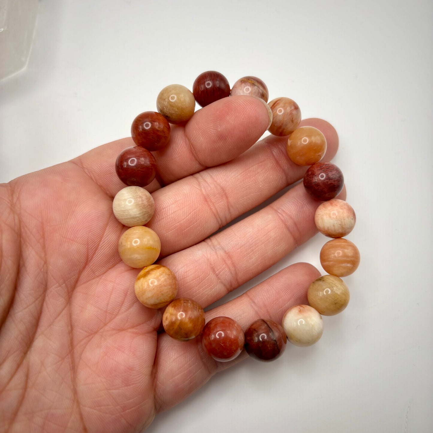 Peach Moonstone Bracelets