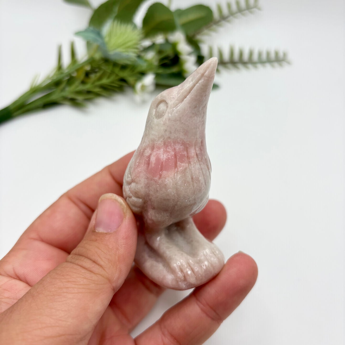 Pink Opal Bird