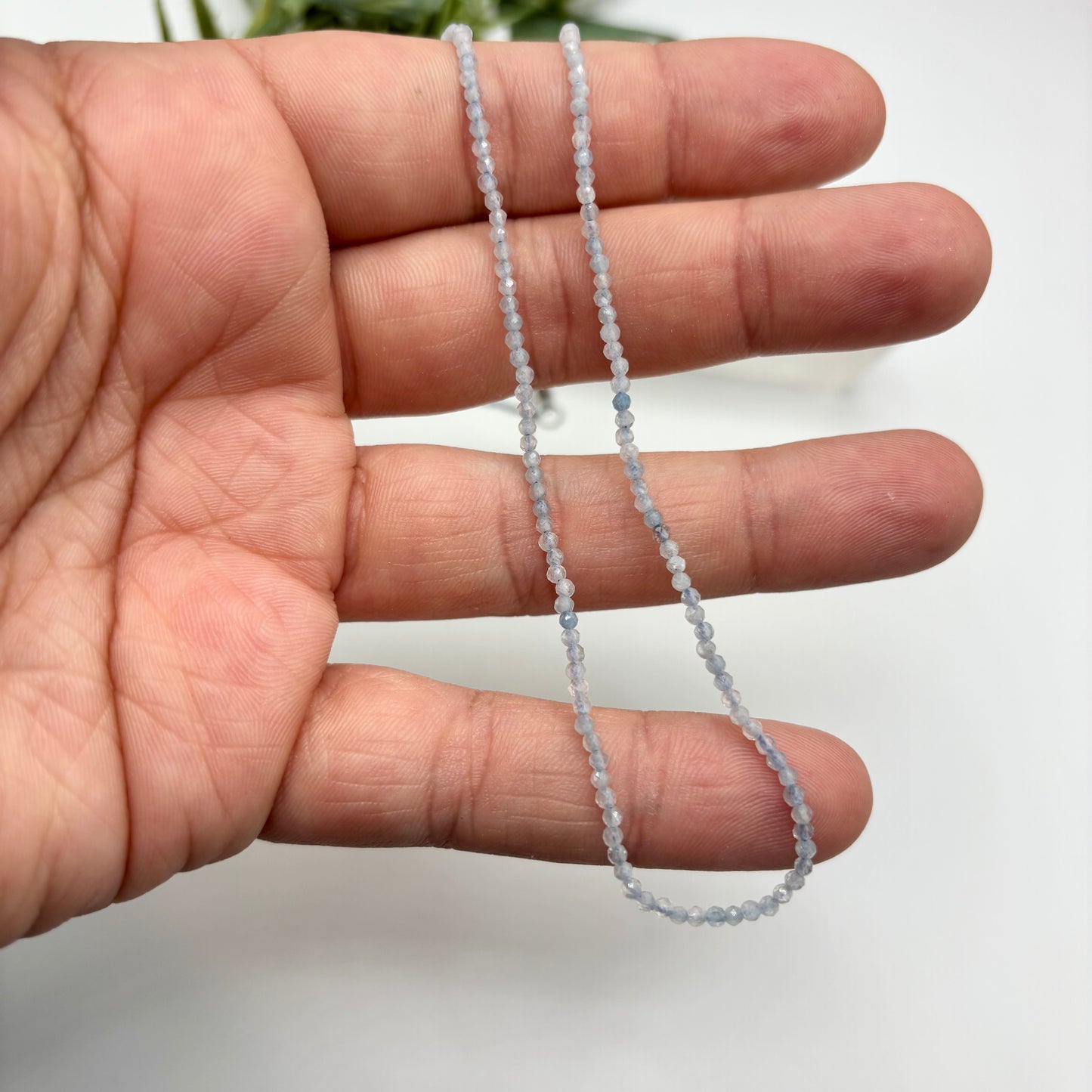 Faceted Aquamarine Necklace