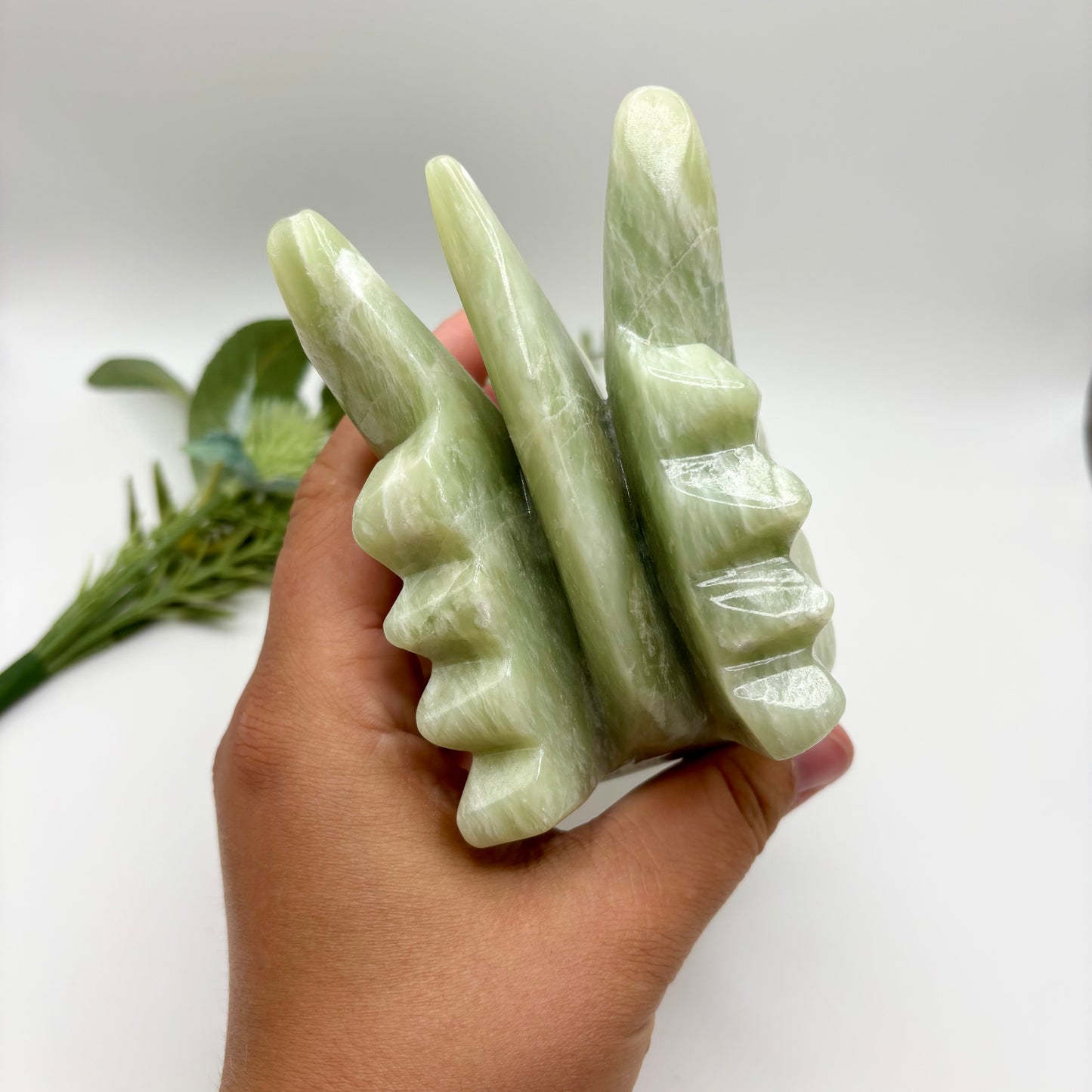 XL Jade Dragon Head