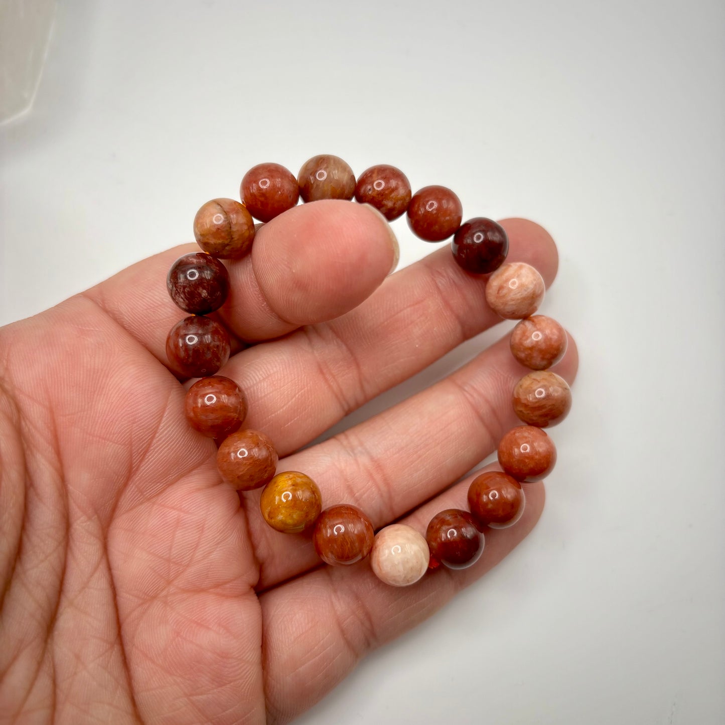 Peach Moonstone Bracelets