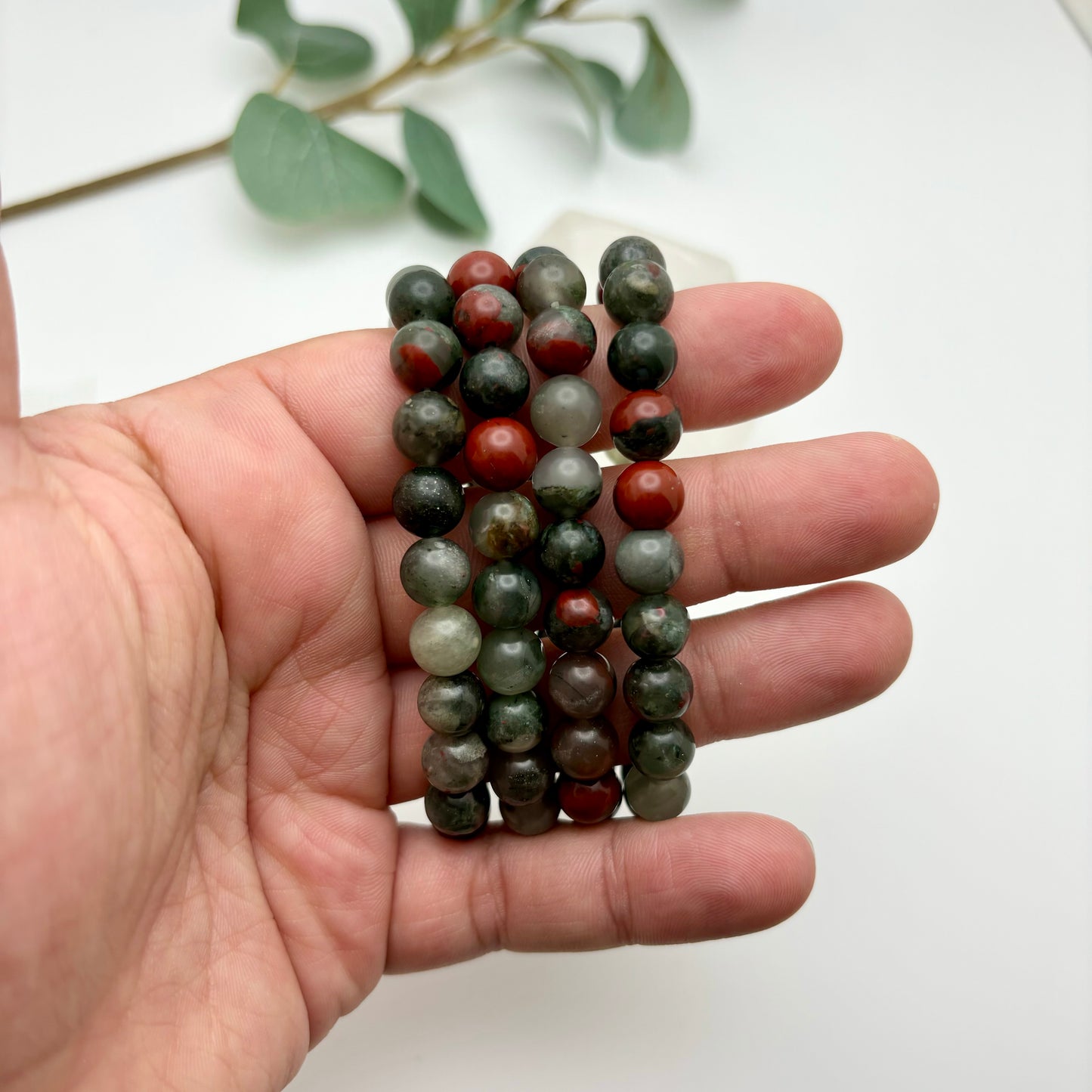 African Bloodstone Bracelets