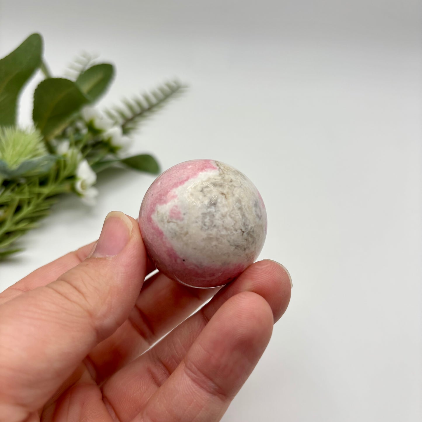 Peruvian Rhodonite Spheres
