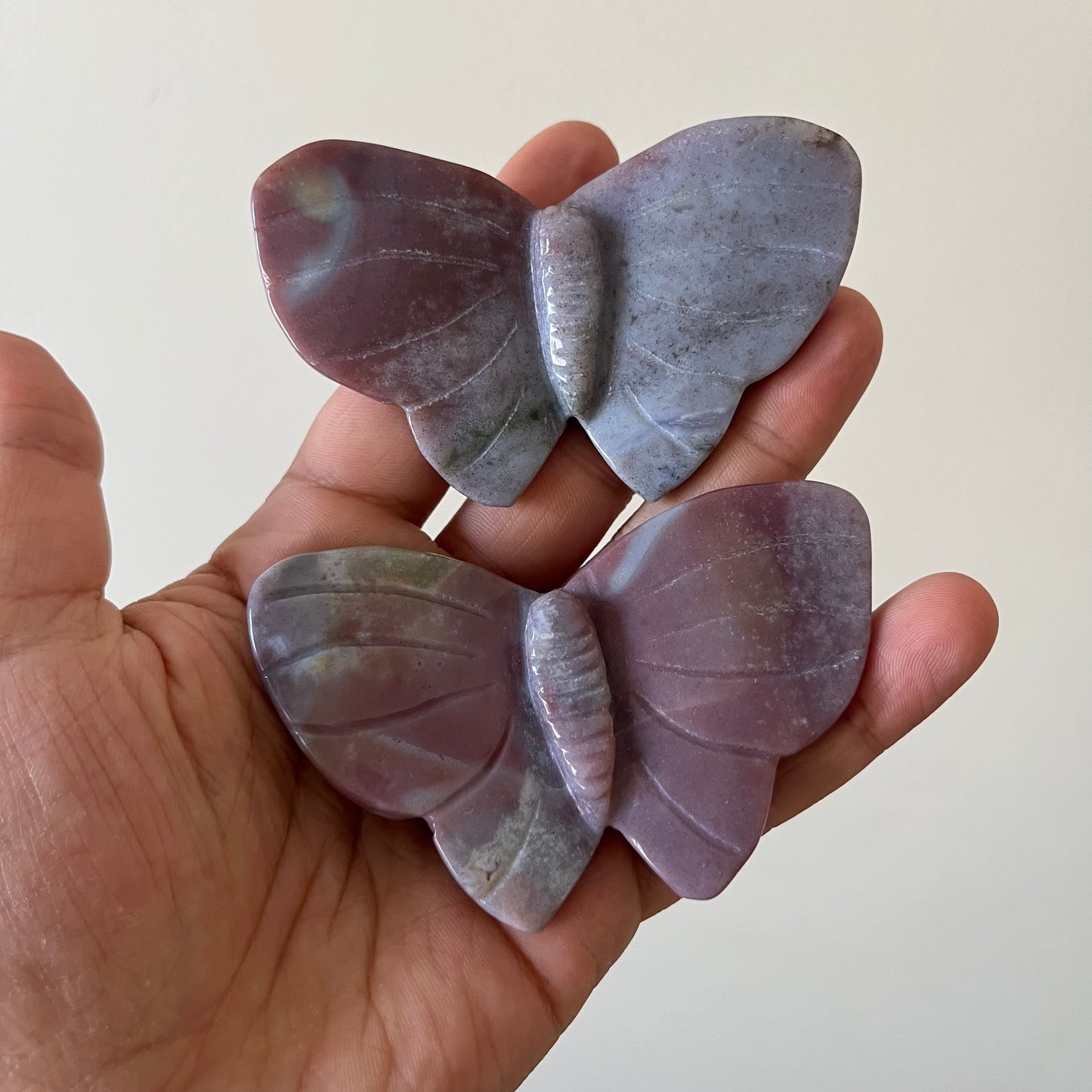 Purple Sea Jasper Butterflies