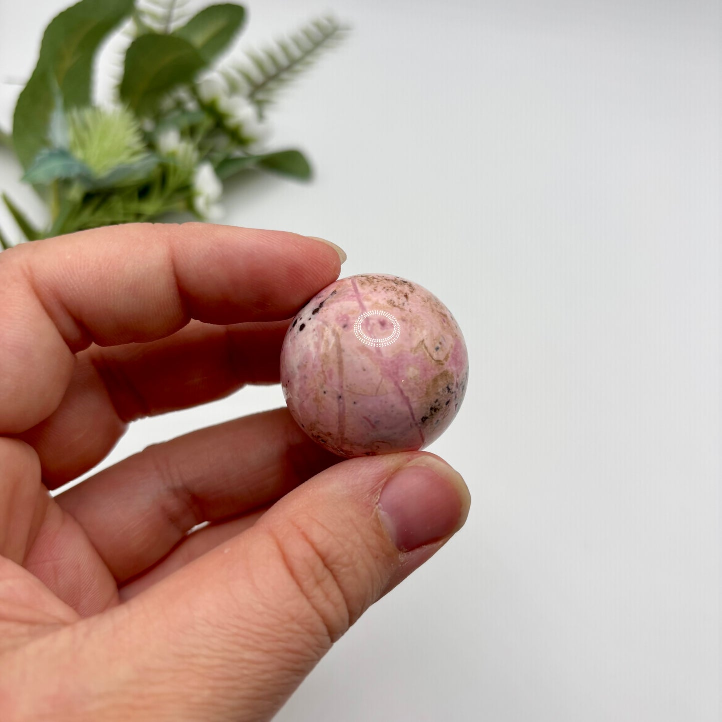 Peruvian Rhodonite Spheres