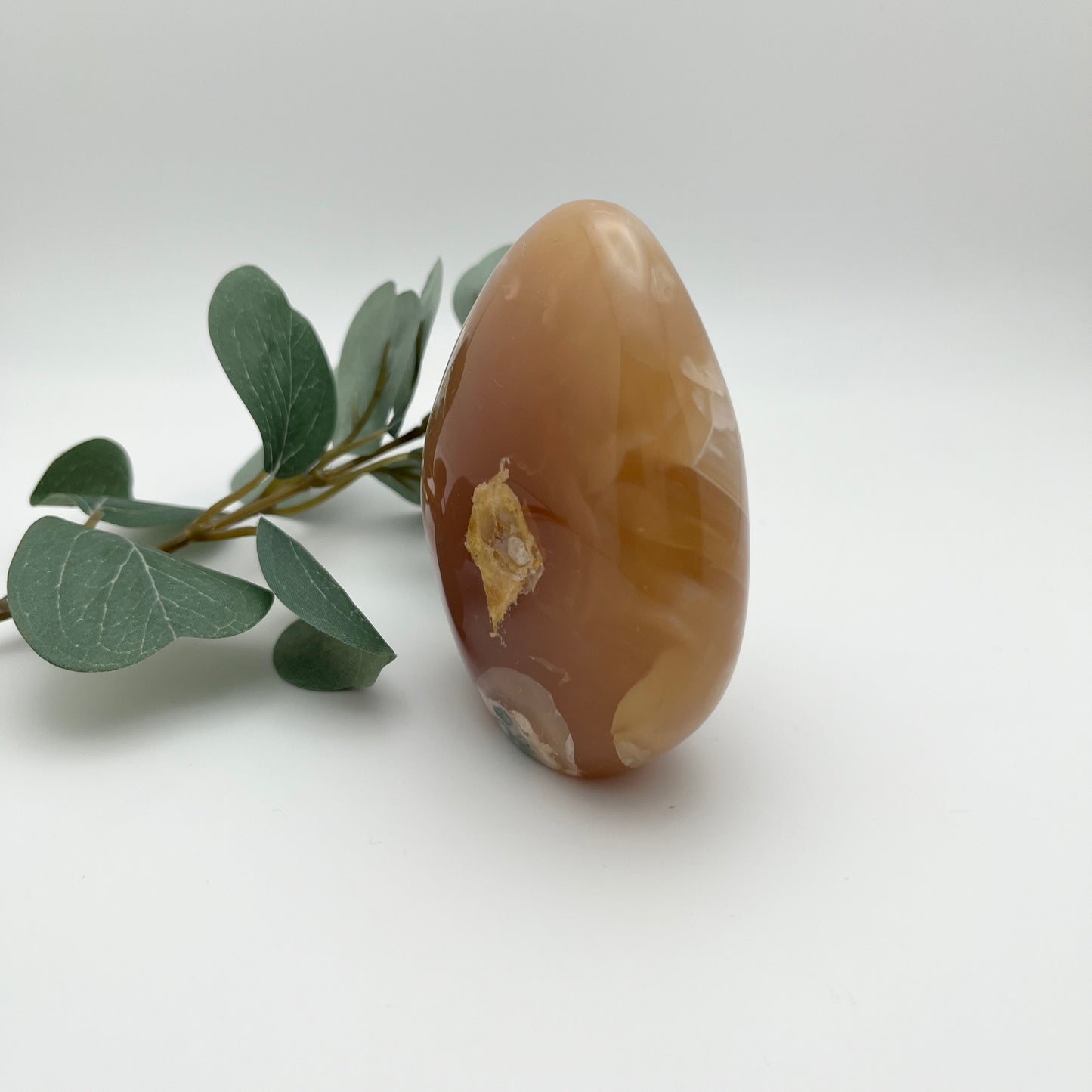 Orange Flower Agate Freeform