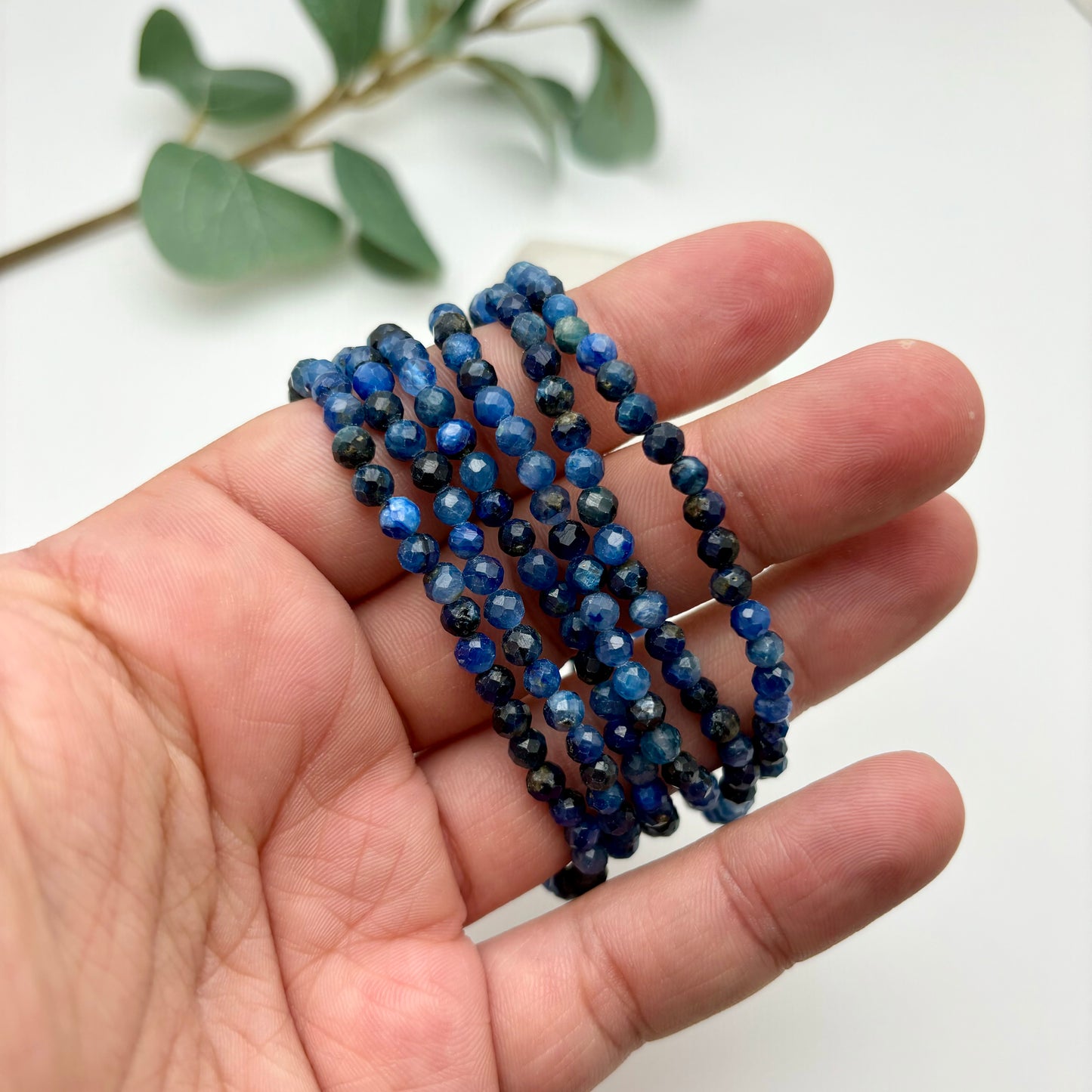 Faceted Kyanite Bracelets