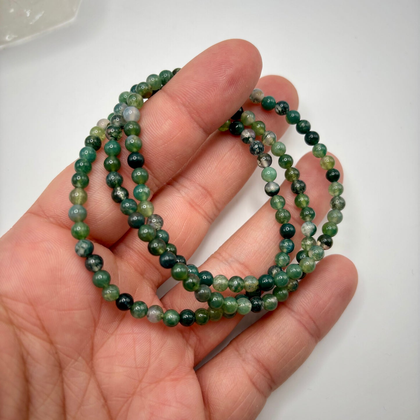 Moss Agate Bracelets