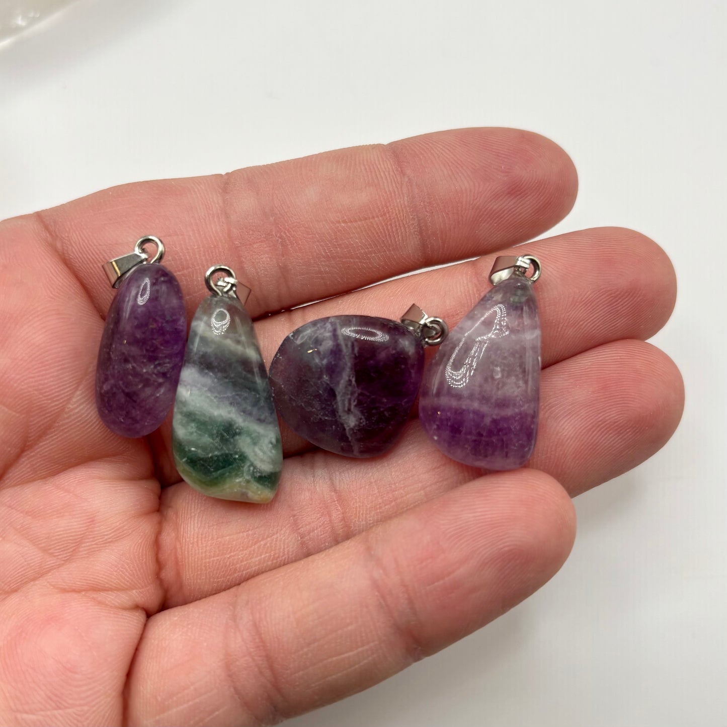 Fluorite Pendants