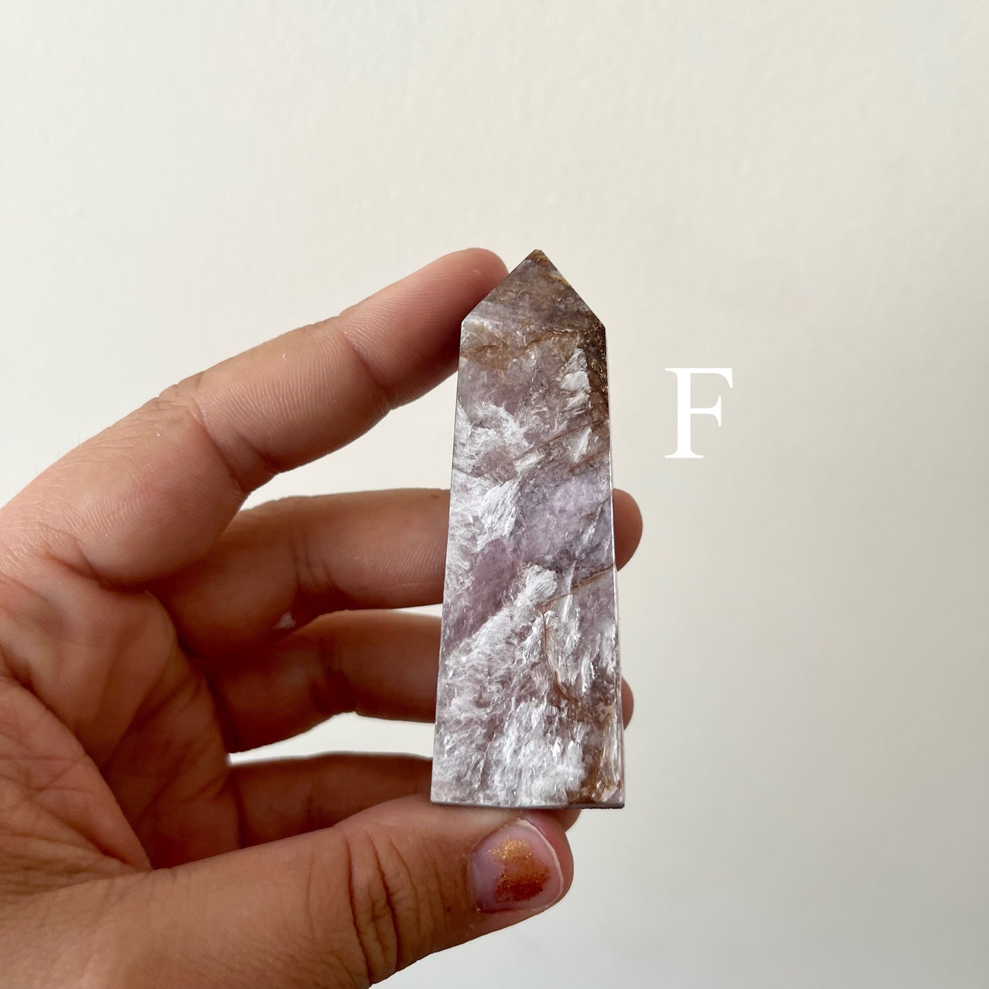 Gem Grade Lepidolite Towers