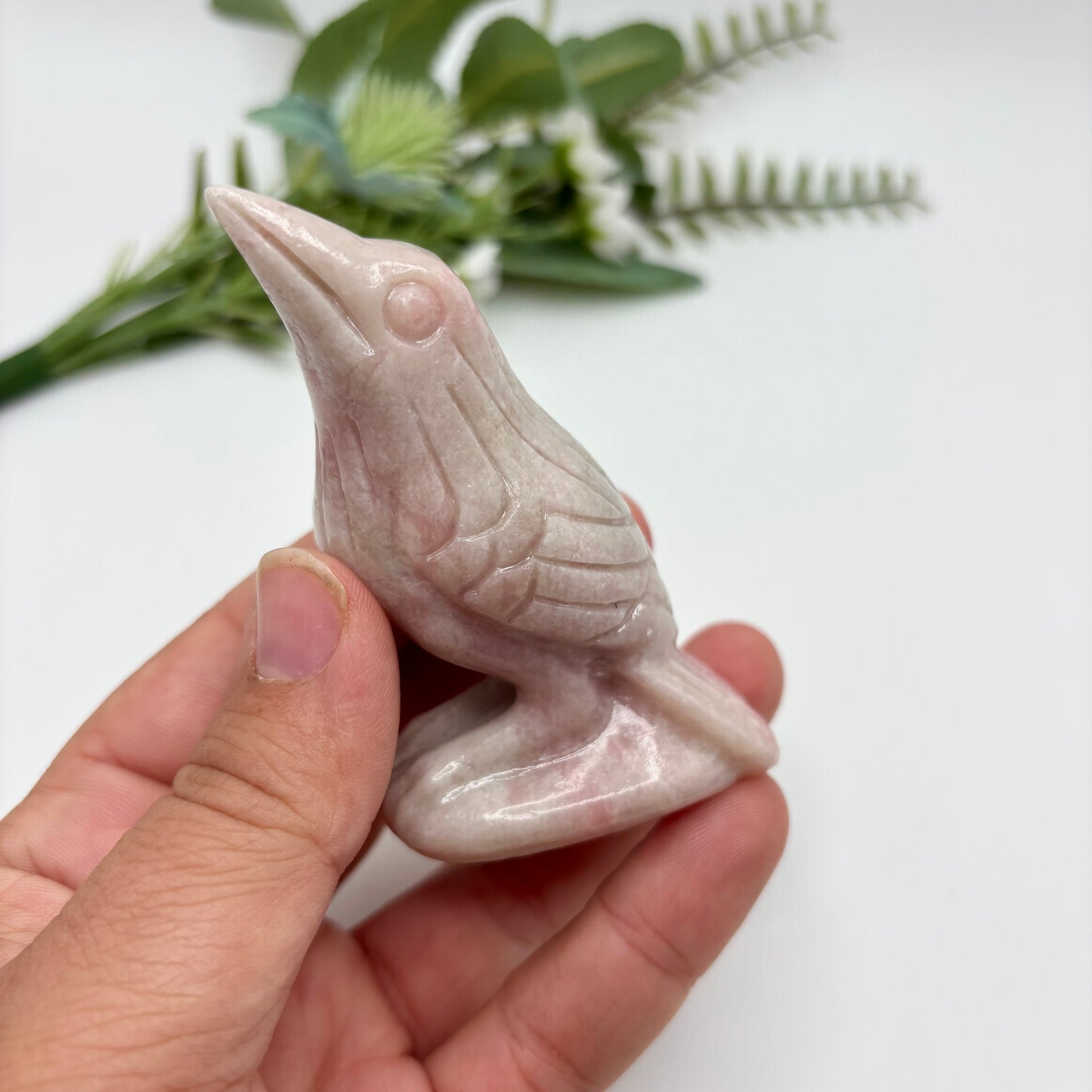 Pink Opal Bird