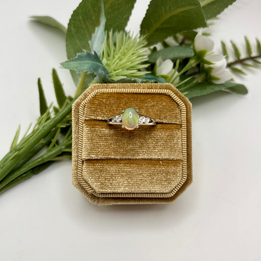 Ethiopian Opal Ring