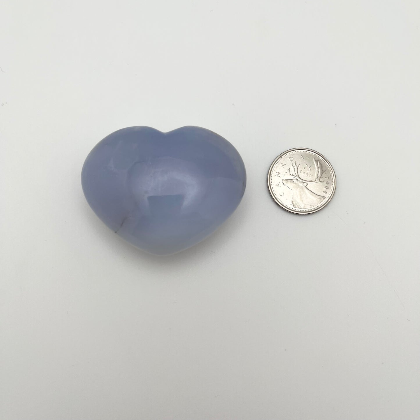 Blue Chalcedony Hearts