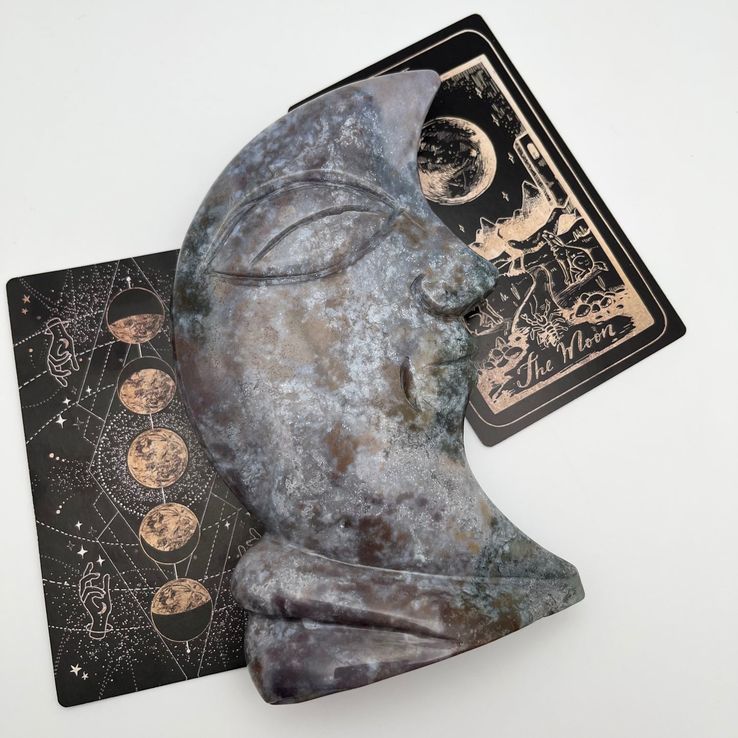 Sea Jasper Standing Moon