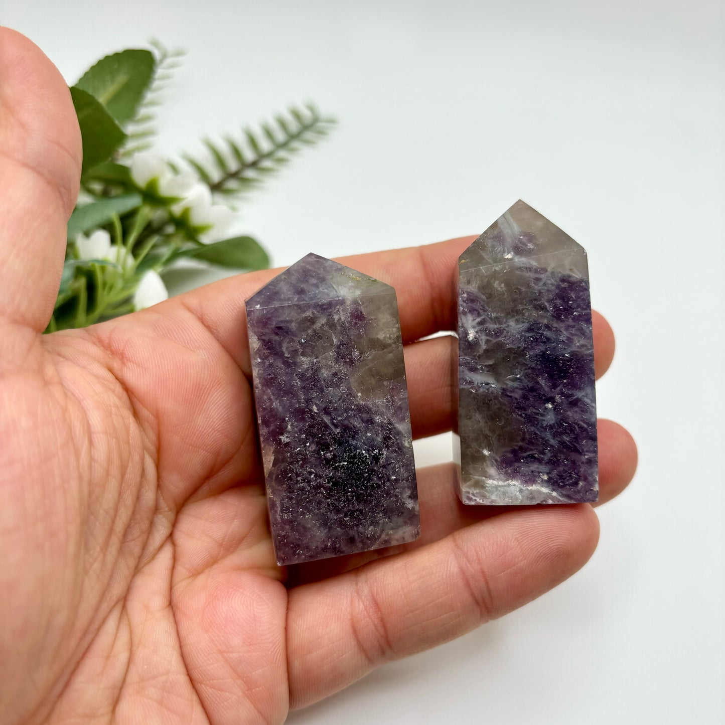 Small Lepidolite Towers