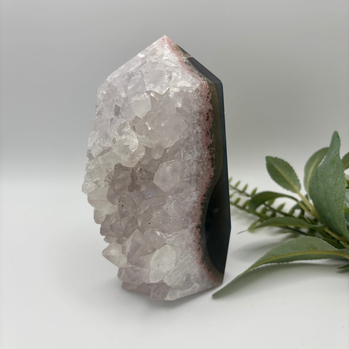 Quartz Cluster in Agate Tower