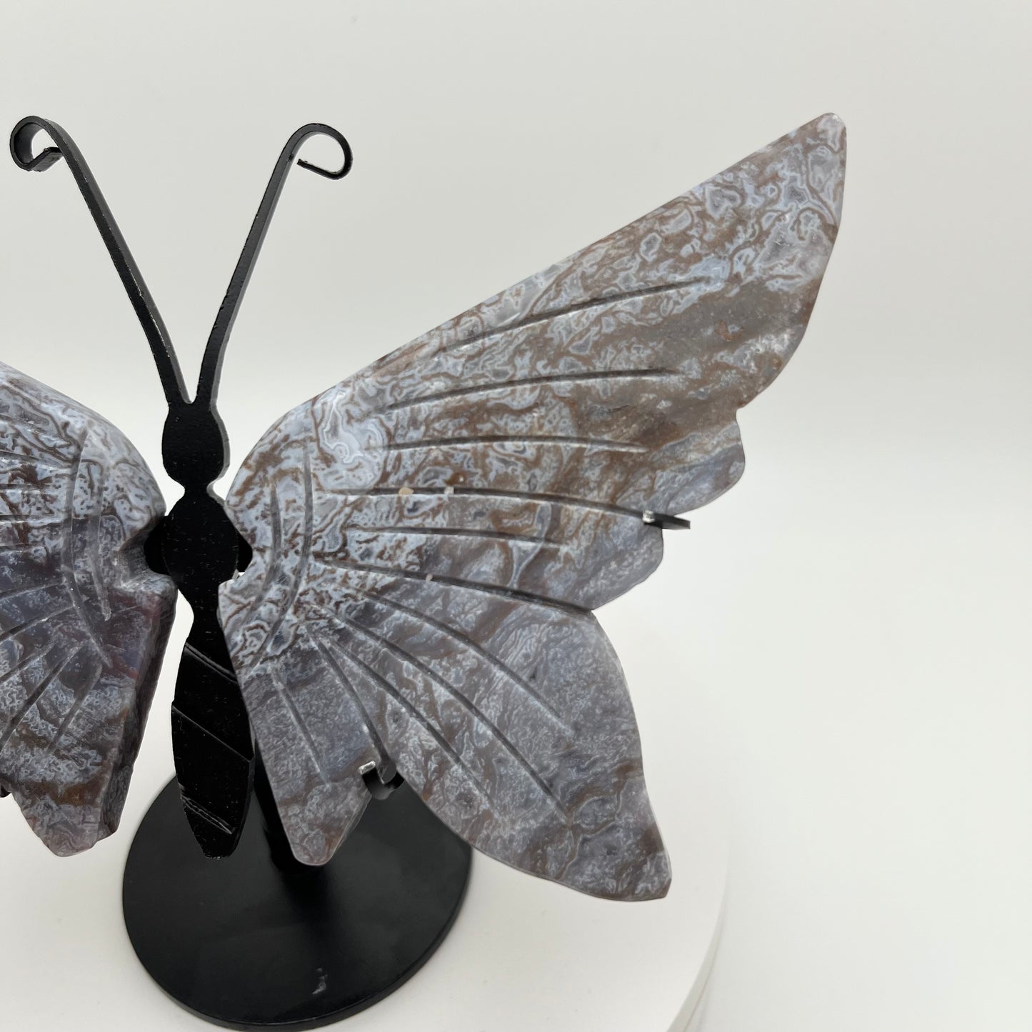 Purple Moss Agate Wings