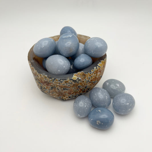 Angelite Tumbles