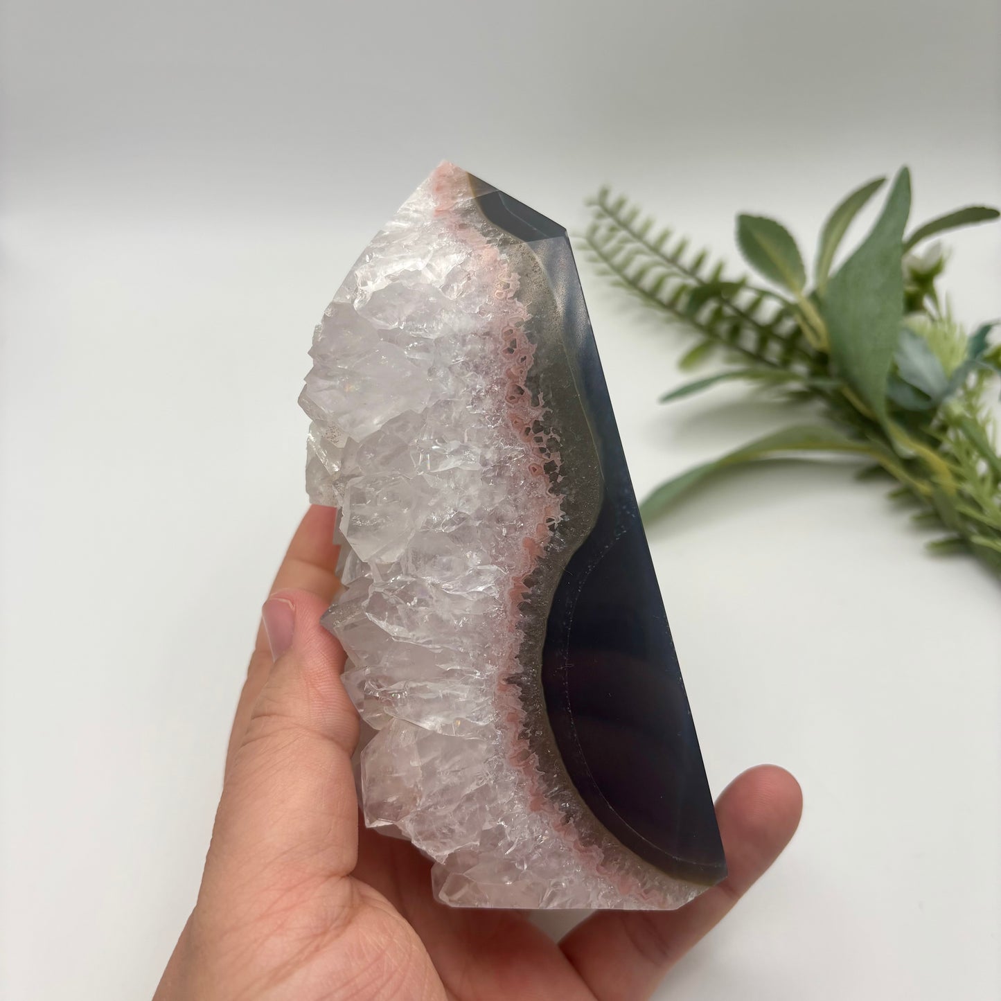 Quartz Cluster in Agate Tower