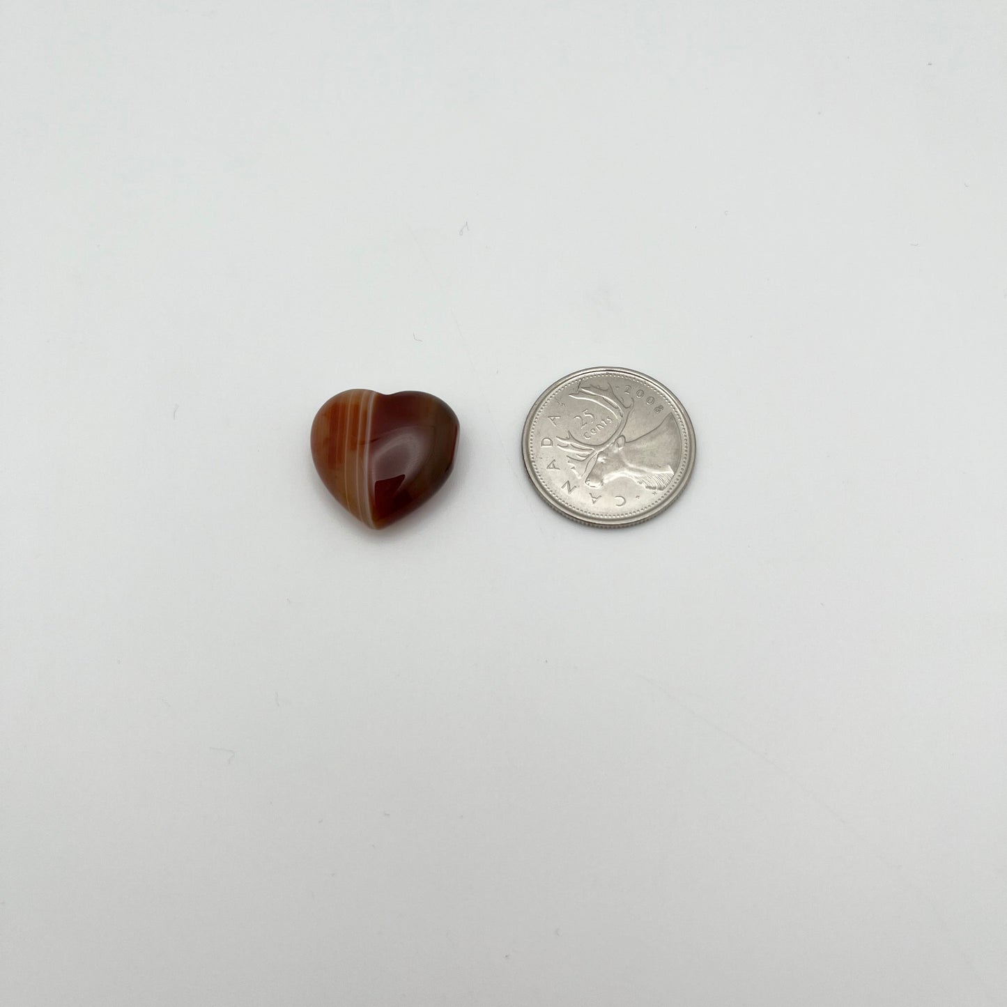 Mini Carnelian Hearts