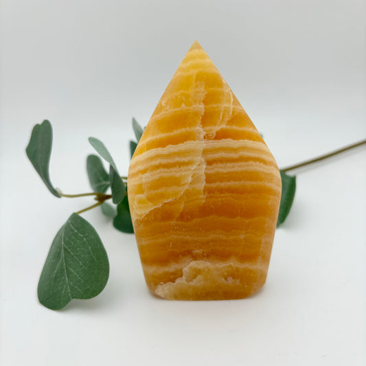 Orange Calcite Freeform