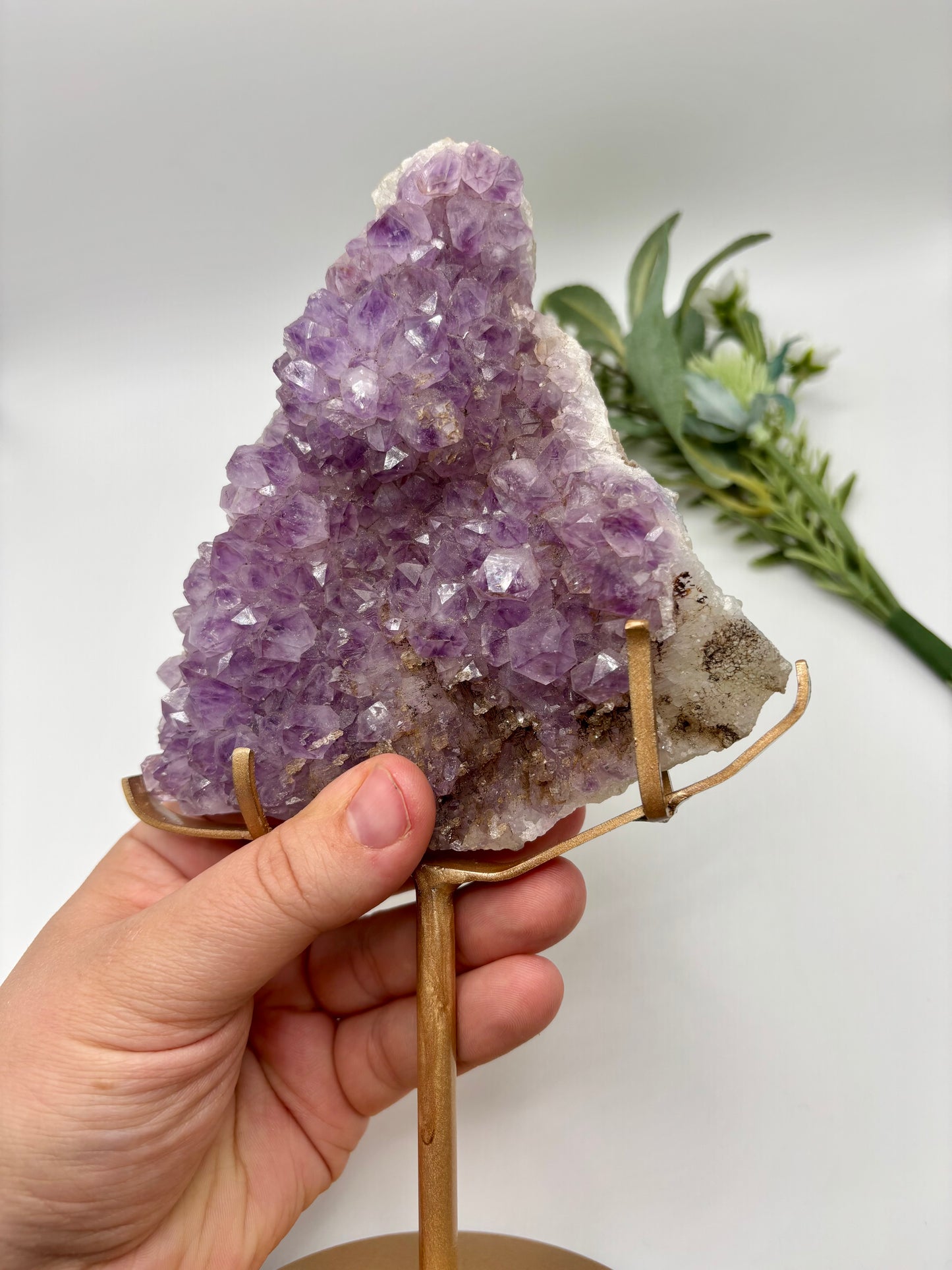 Amethyst Cluster on Stand