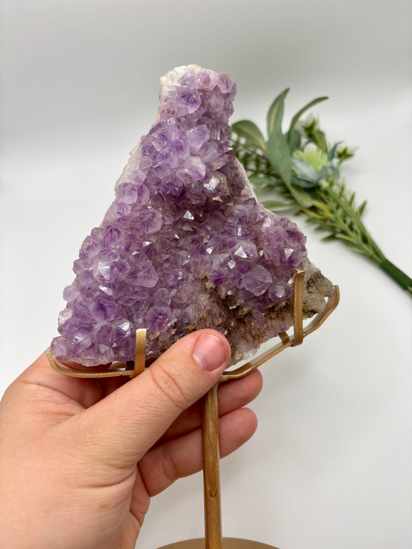 Amethyst Cluster on Stand
