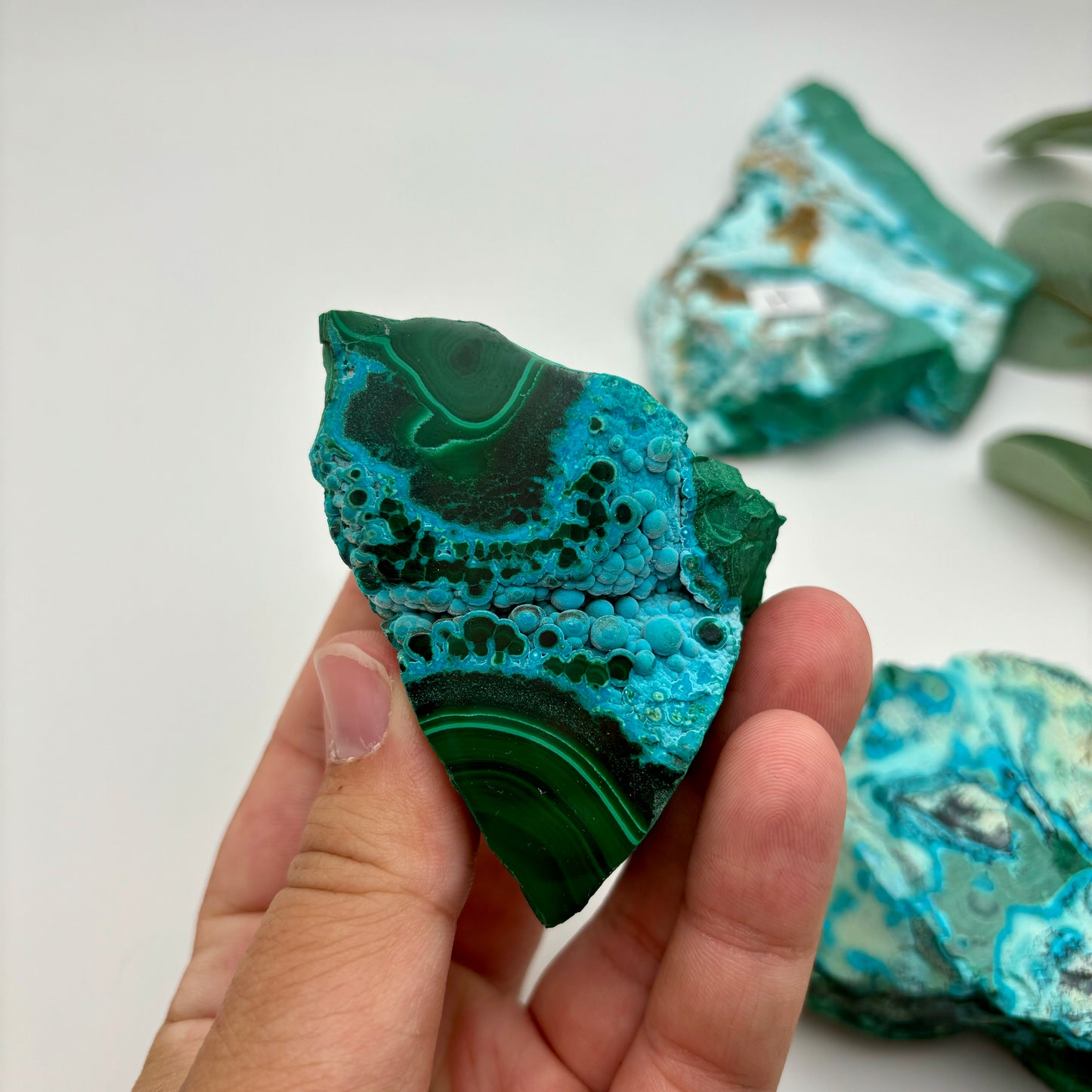 Chrysocolla Malachite Specimens