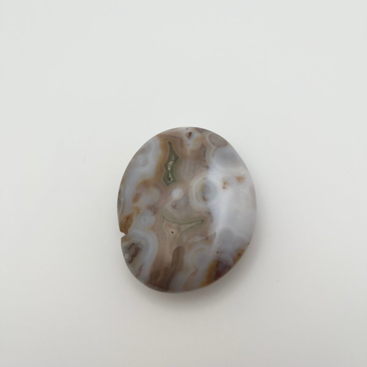 8th Vein Ocean Jasper Palm Stone