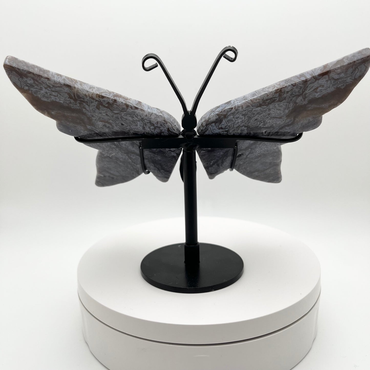 Purple Moss Agate Wings