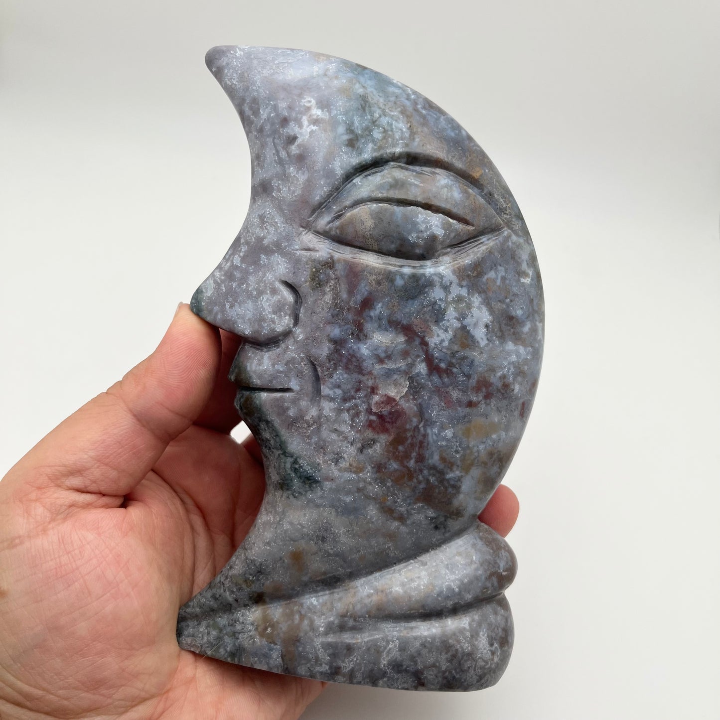 Sea Jasper Standing Moon