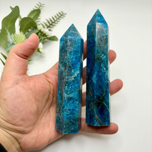 Blue Apatite Towers