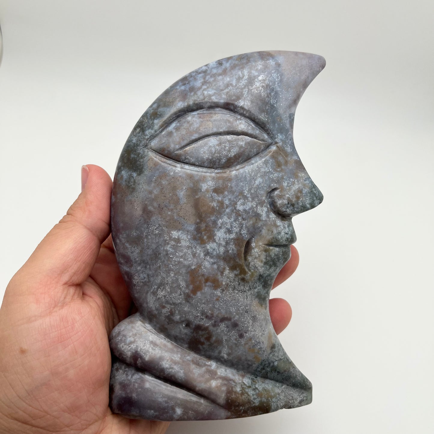 Sea Jasper Standing Moon