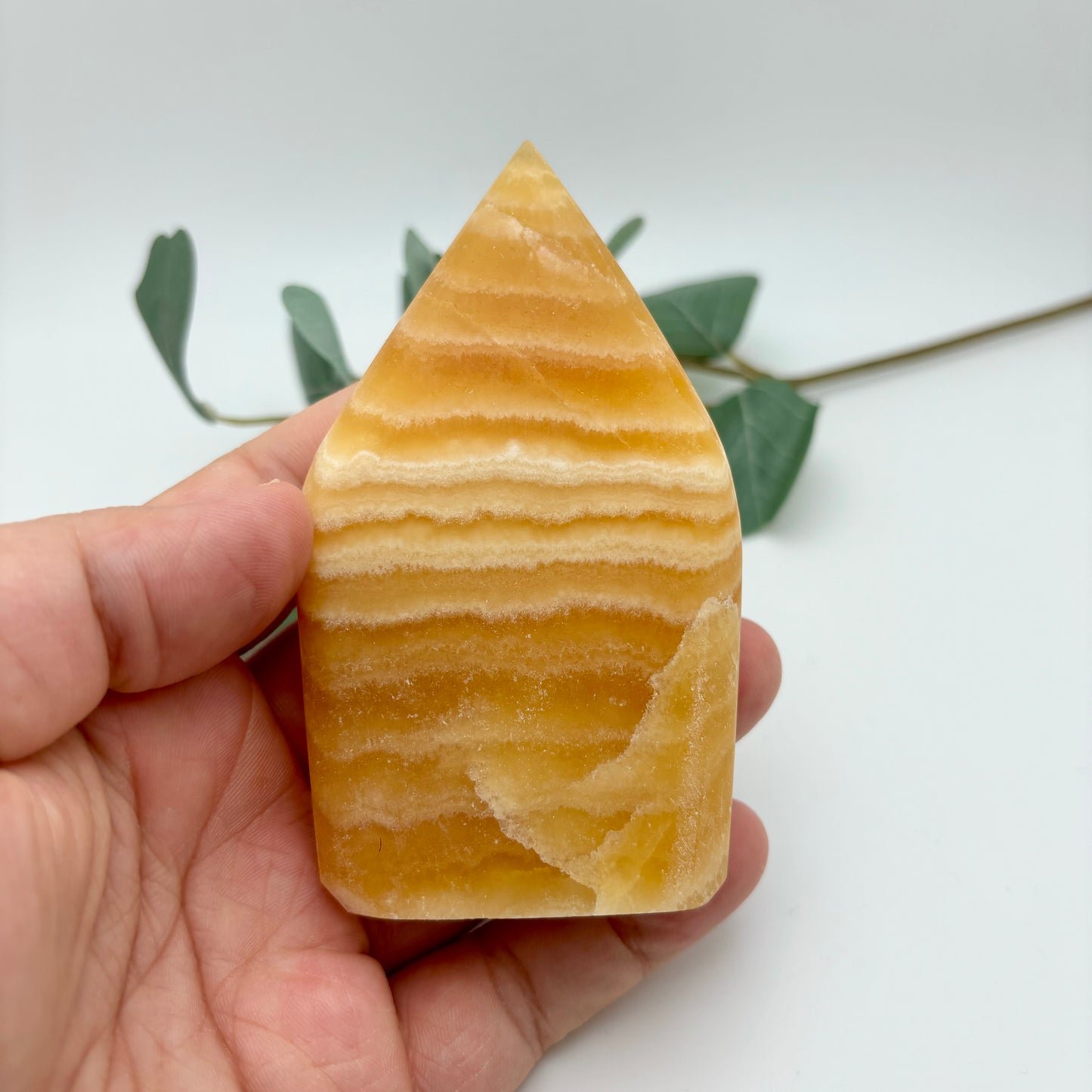 Orange Calcite Freeform