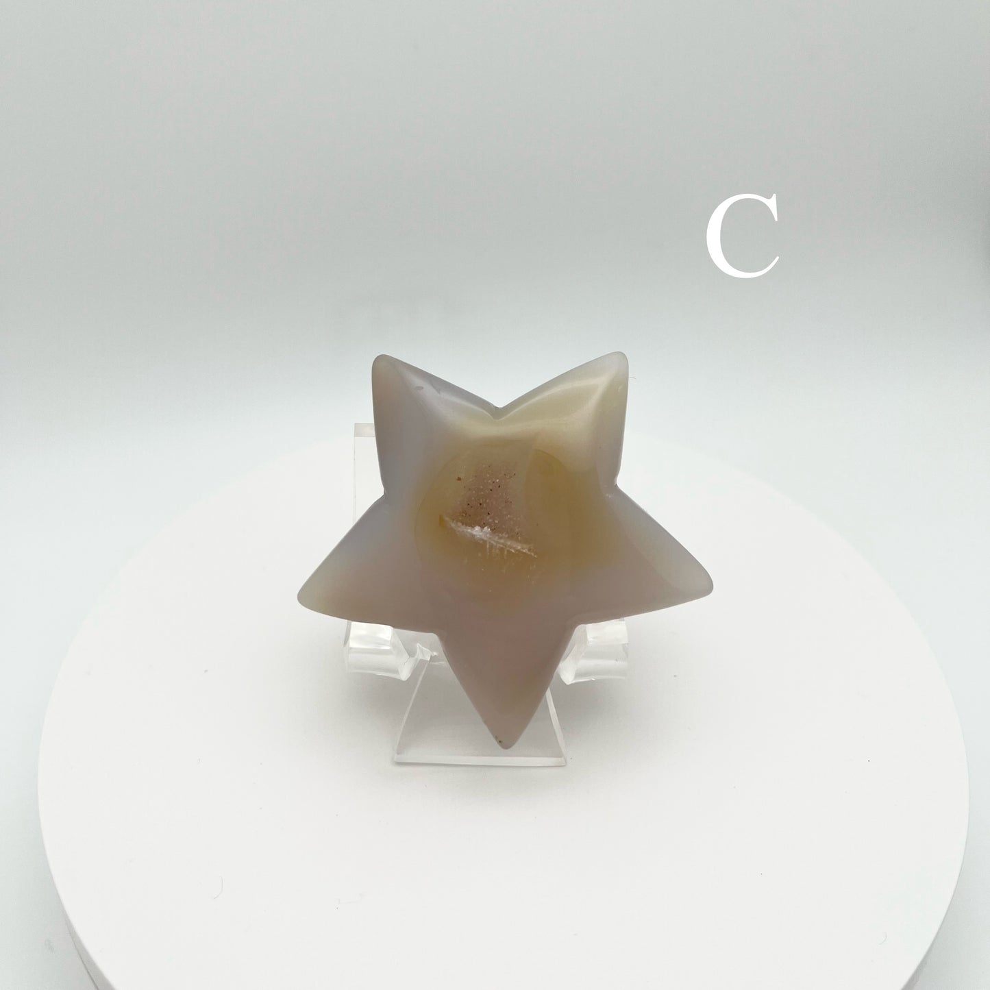 Druzy Agate Stars