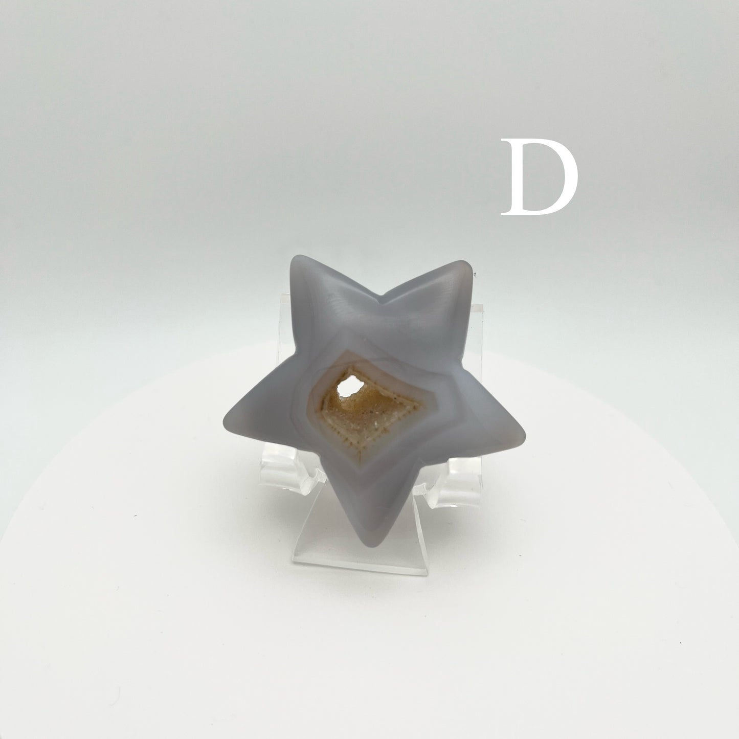 Druzy Agate Stars