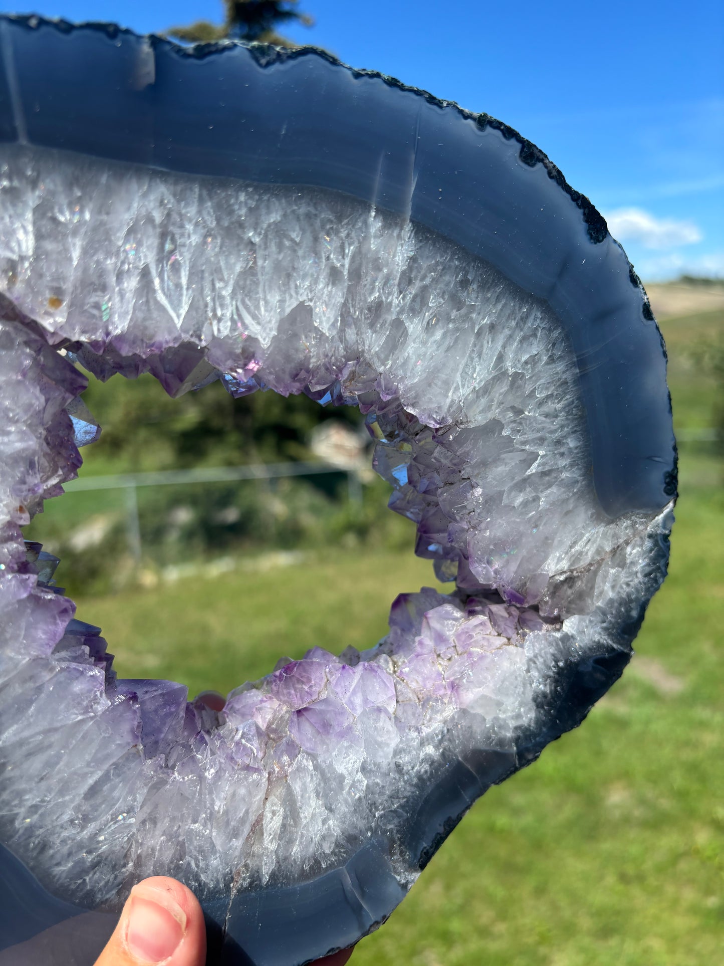 XL Amethyst Portal on Stand (A)