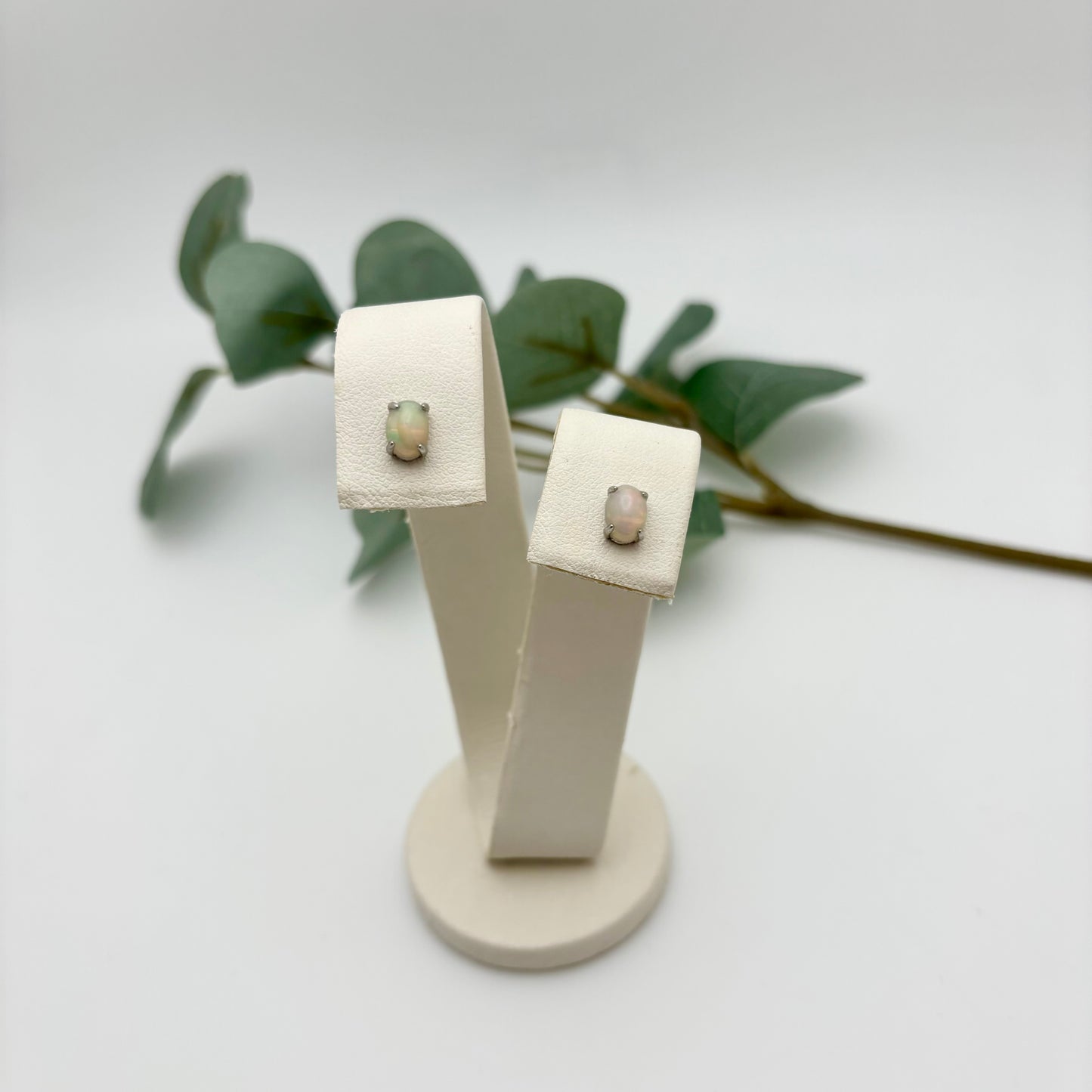 Ethiopian Opal Earrings