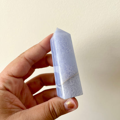 Blue Lace Agate Towers
