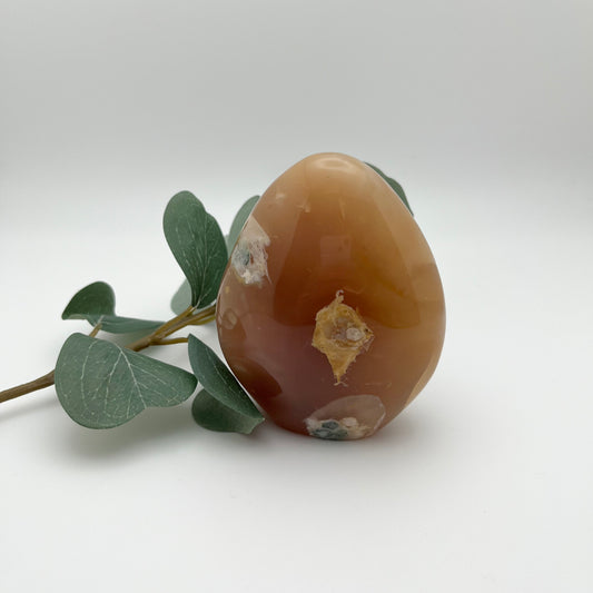 Orange Flower Agate Freeform