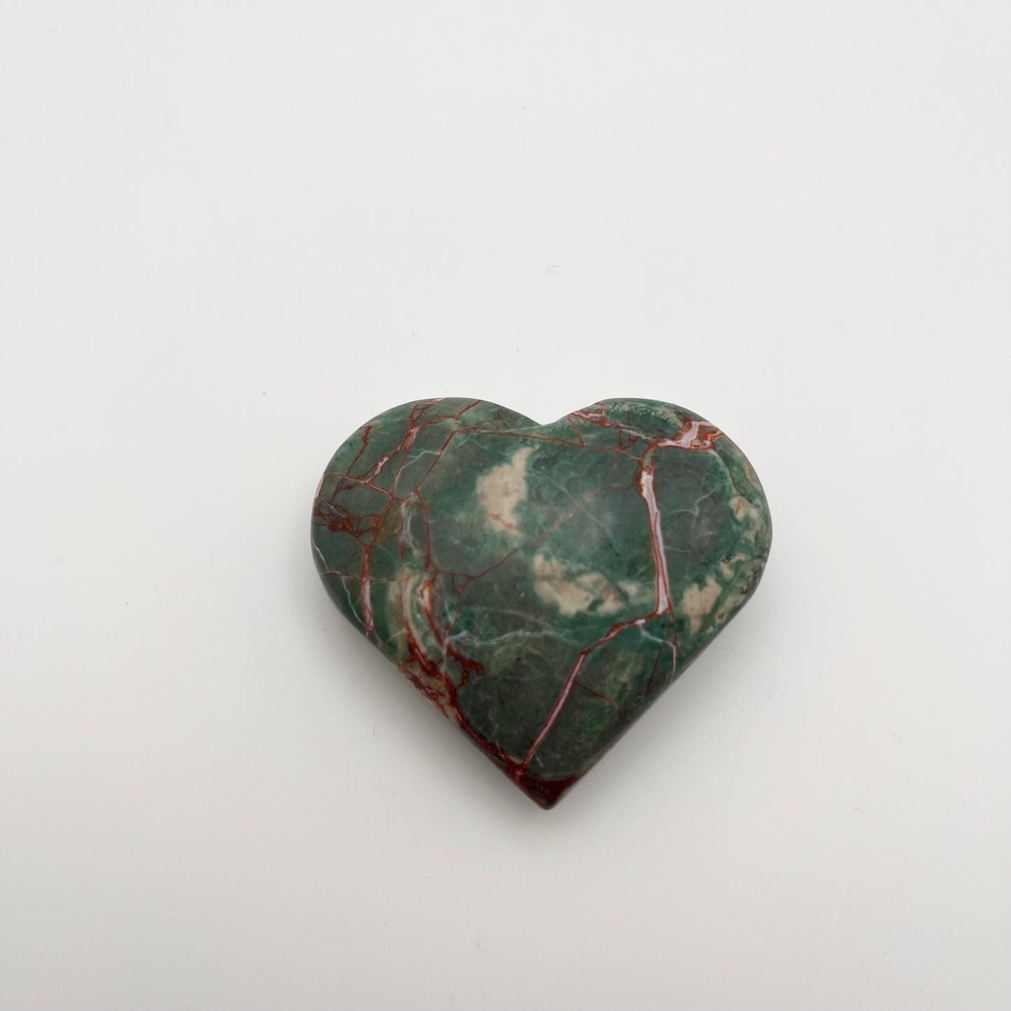 Money Agate Heart