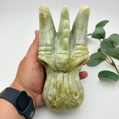 XL Jade Dragon Head