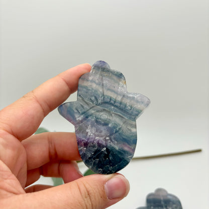 Fluorite Hamsas